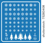 christmas themes  snowflakes...