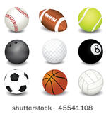vector illustration of sport...