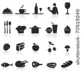 food icon set