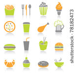fast food icons