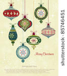 retro christmas ornaments