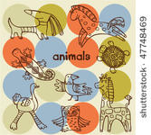 vector cartoon animals