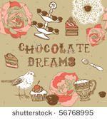 sweet chocolate background