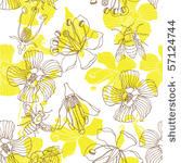 floral  seamless pattern with...