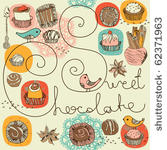 sweet chocolate background