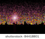 abstract sparkling colorful...