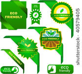 set of eco friendly  natural...