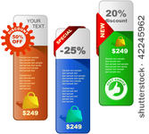 vector banners for web.
