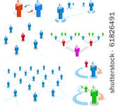 network concept. vector...