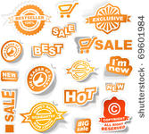 set of design elements for sale....
