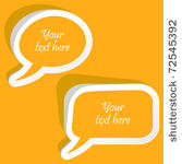 vector speech bubble. vector...