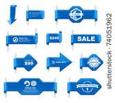 set of design elements for sale.