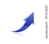 blue arrow icon