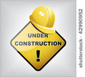 under construction sign
