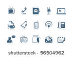 social and communication icons