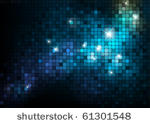 blue mosaic background