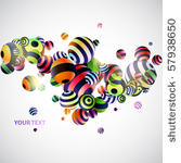 abstraction 3d background