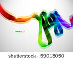 abstract vector line