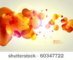 abstraction yellow background