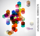 colorful cubes.