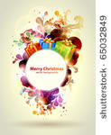 christmas colorful banner