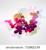 colorful cubes.