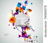 geometric colorful background