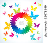 abstract bright background with ...