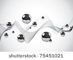 abstract background of a set of ...