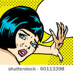 distraught woman a look of...