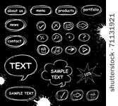 set of icons for web design