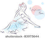 stylish fashion beauty girl....