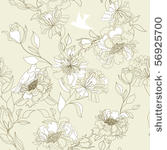 floral seamless pattern