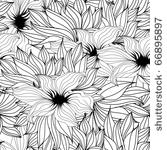 black and white seamless pattern