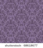 seamless purple floral wallpaper