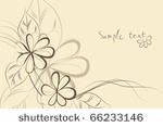 beautiful floral vector...