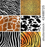 seamless animal pattern skin...