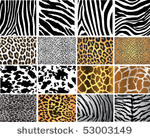 highly detailed animal skin...