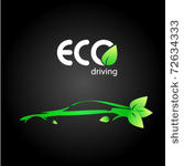 ecologic driving sign