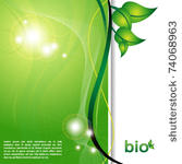 ecology green background