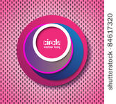 circle abstract cover   logo