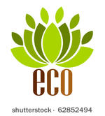 ecological emblem. vector...
