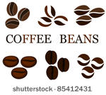 coffee beans various kinds in...