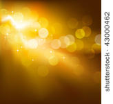 golden festive lights. vector...