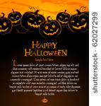 halloween illustration with...