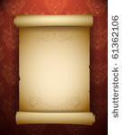 antique paper scroll
