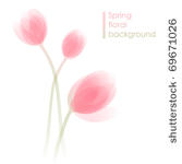 abstract spring background with ...