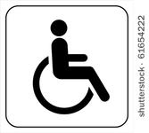 disabled icon  sign vector