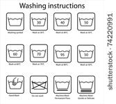 washing instruction