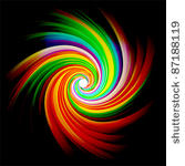colorful swirl background ...